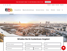 Tablet Screenshot of international-moving-services.de